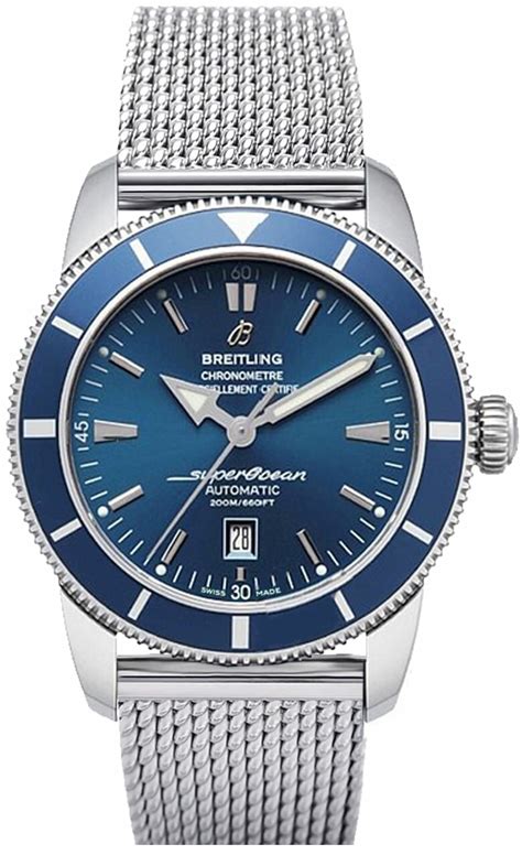 breitling superocean heritage 46 blue